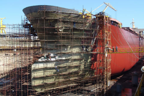 Shipyard construction